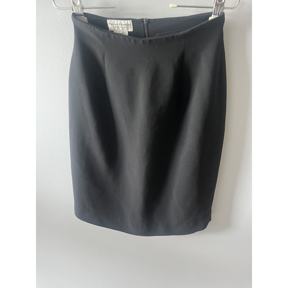 Rena Rowan Essentials Black Pencil Skirt Size 6 Career Professional‎ Office Wear